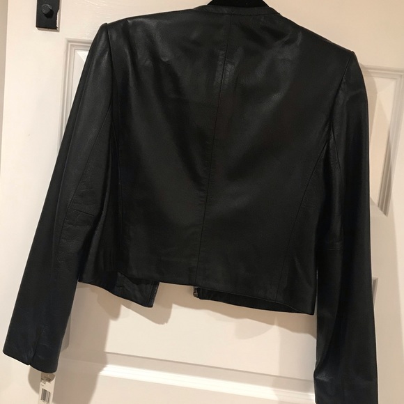 NWT - 100% Leather Jacket - Size 4 - Picture 3 of 8